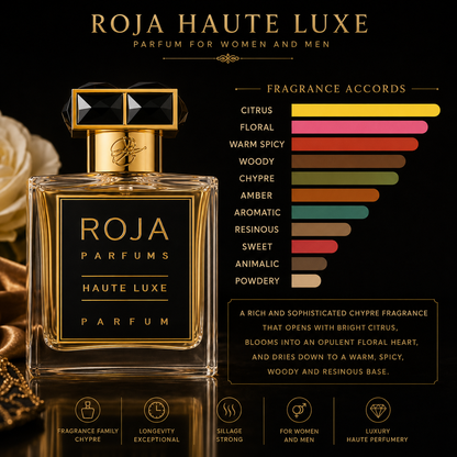 Roja Haute Luxe Perfume for Women and Men 3.4 oz Spray